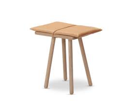Stolička s podsedákem Georg Jubilee, leather / oak